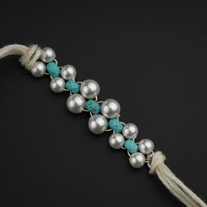 Pearls rakhi