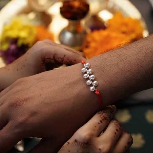Pearls rakhi