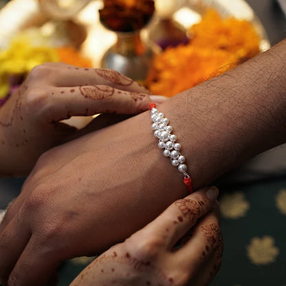 Pearls rakhi