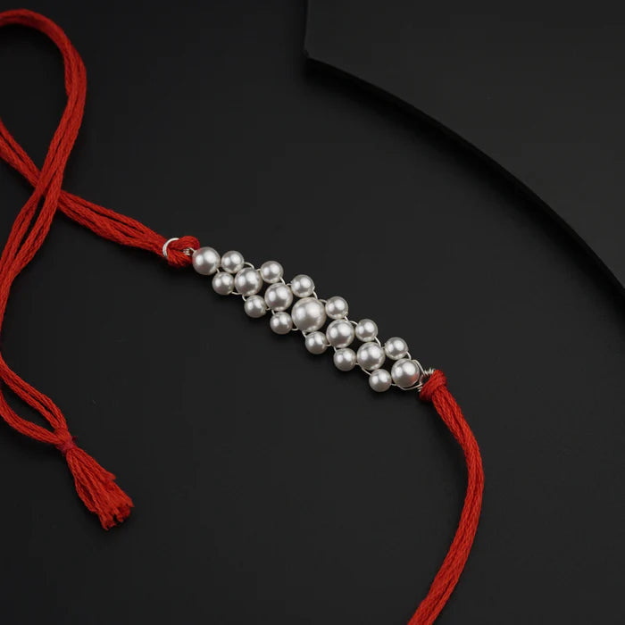 Pearls rakhi