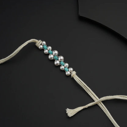 Pearls rakhi