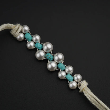 Pearls rakhi