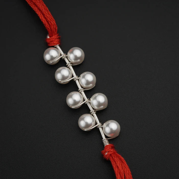 Pearls rakhi