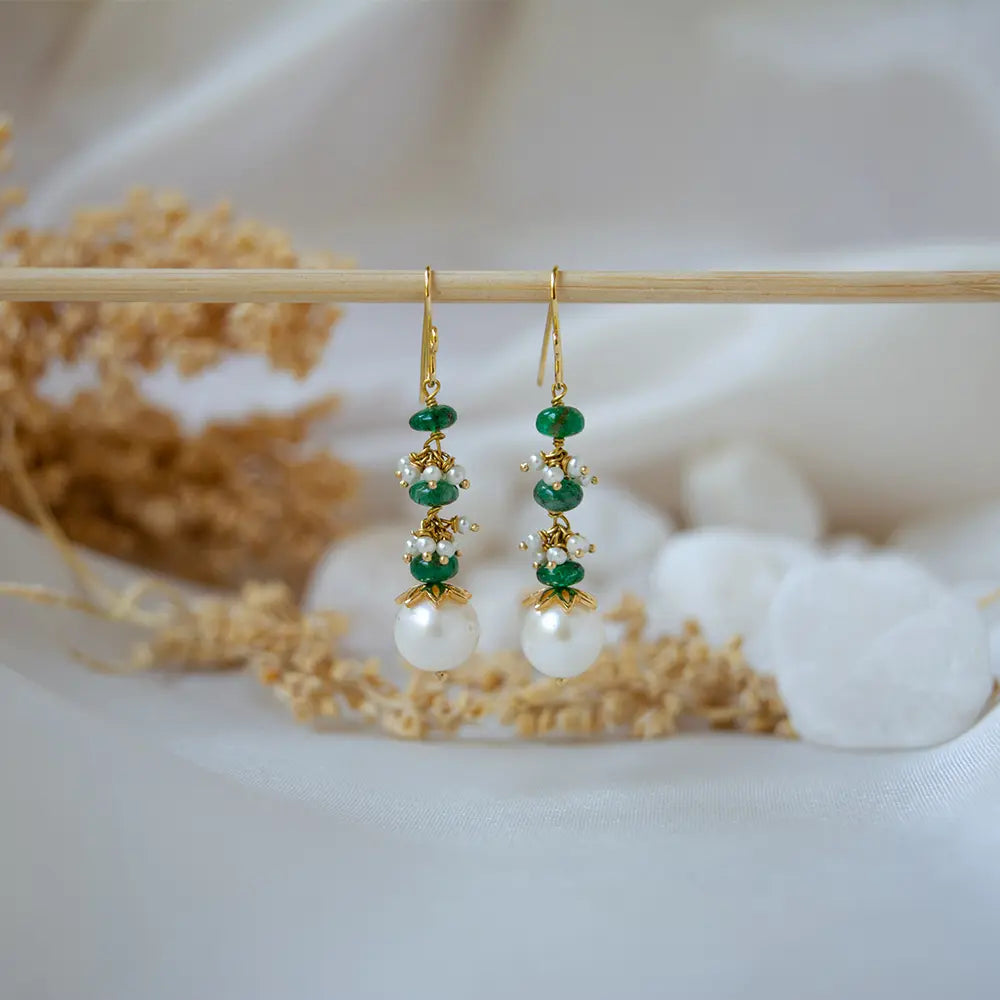 Pearls earrings