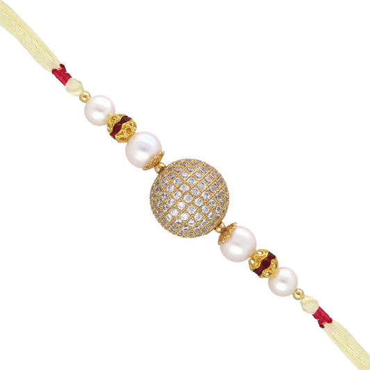Pearls rakhi