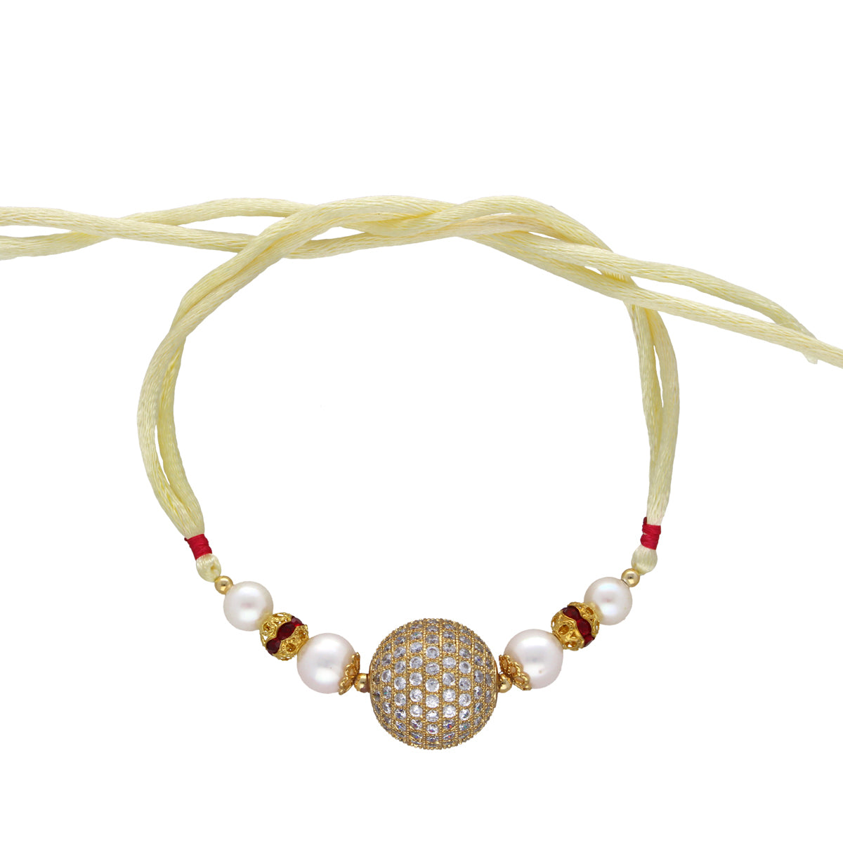 Pearls rakhi