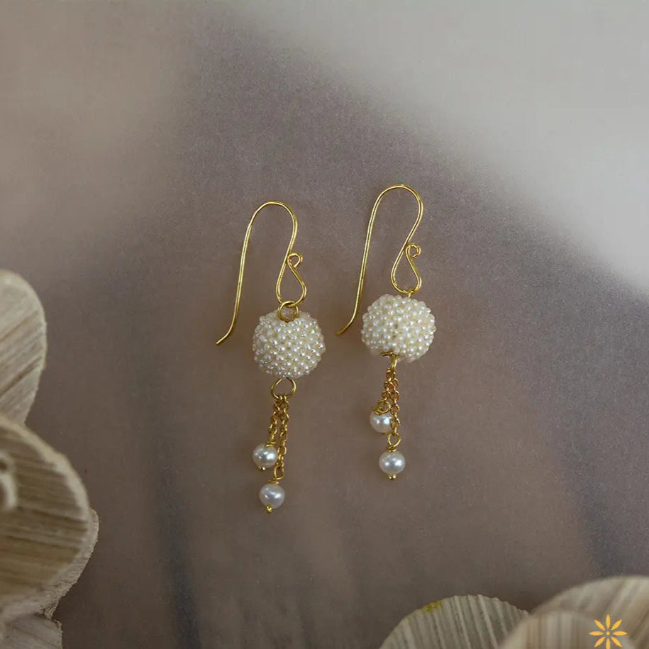 Pearls earrings