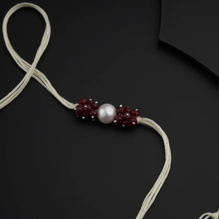 Pearls rakhi