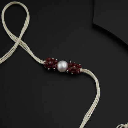 Pearls rakhi