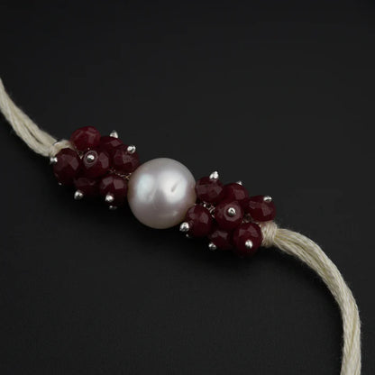 Pearls rakhi