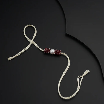 Pearls rakhi