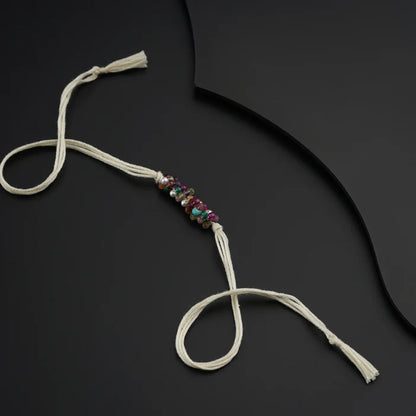 Pearls rakhi