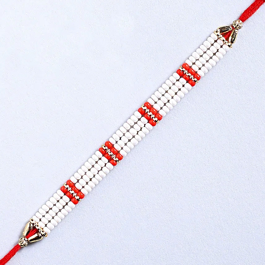 Pearls rakhi