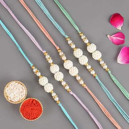 Pearls rakhi
