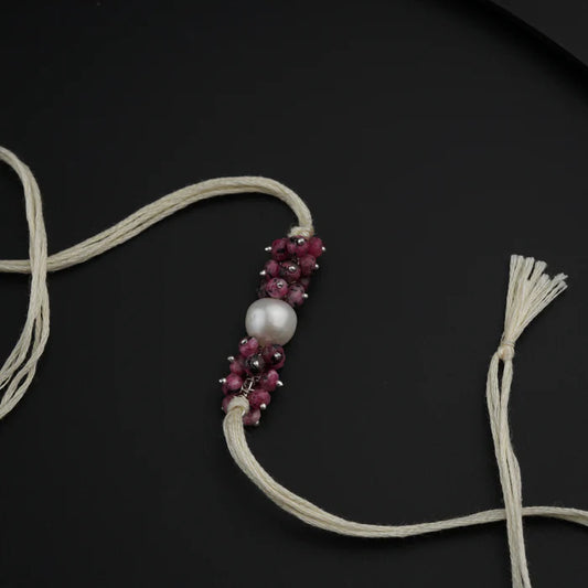 Pearls rakhi