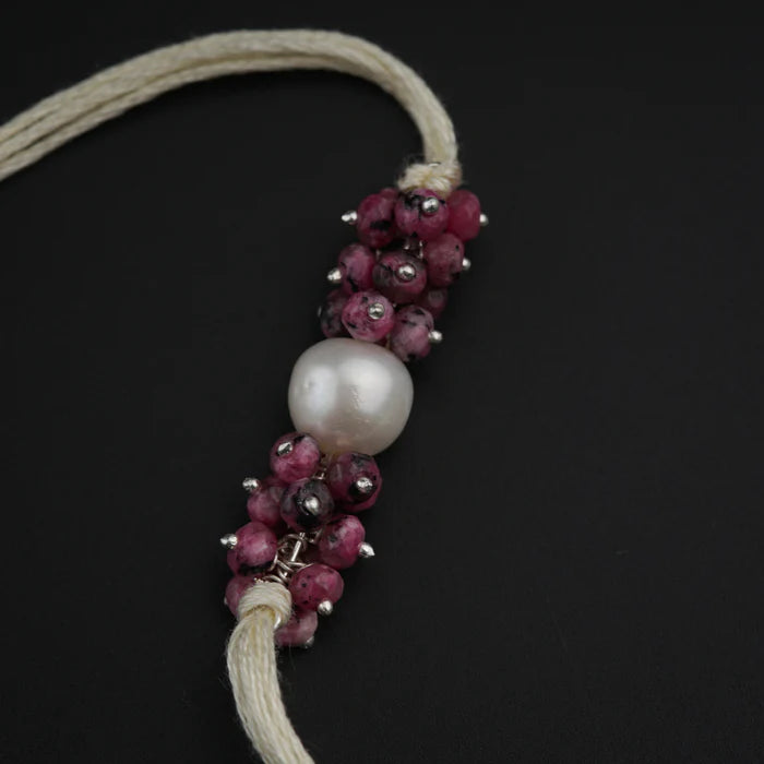 Pearls rakhi