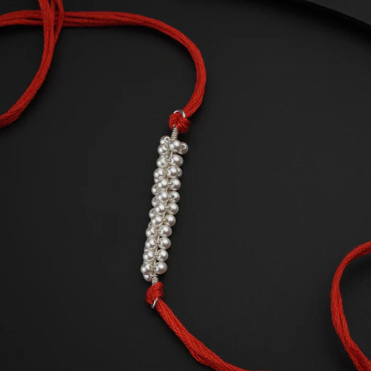 Pearls rakhi