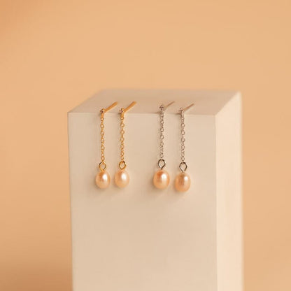 Pearls earrings
